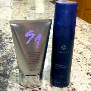 Monat Blow Out Cream & Tousled Texturizing Mist